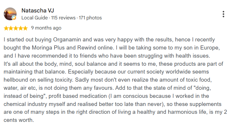 Customer review